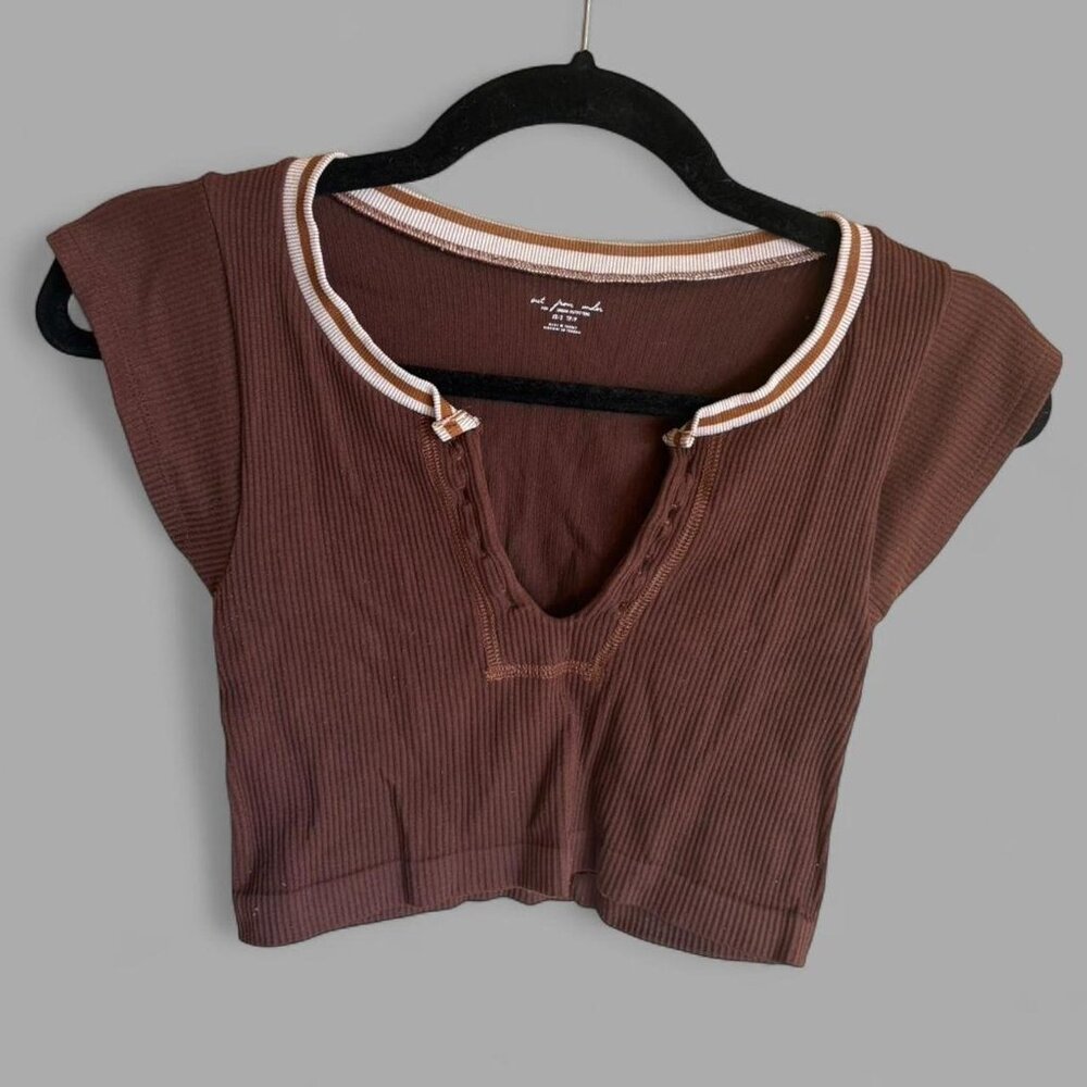 Urban Outfitters Out from Under Go for Gold Crop Top